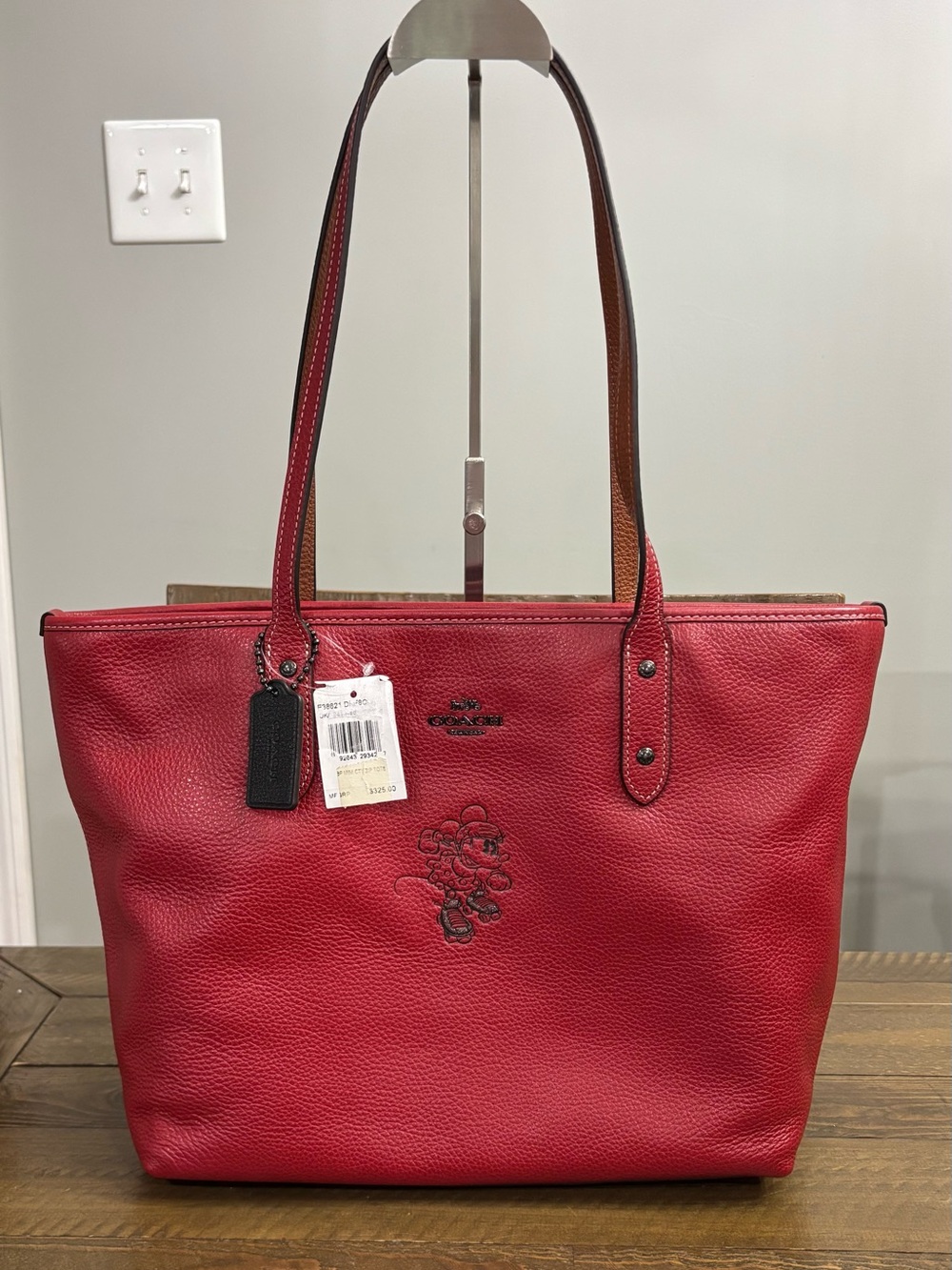 Coach Disney x Minnie Mouse City Zip Tote